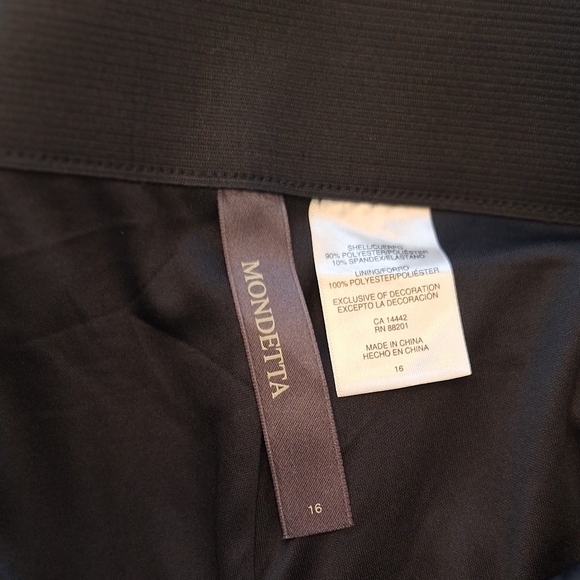NWT Mondetta Black Travel Pants - Picture 8 of 12
